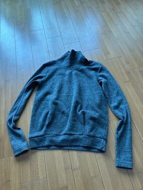 Alo Yoga Women's Turtleneck Sweater Heather Gray XS